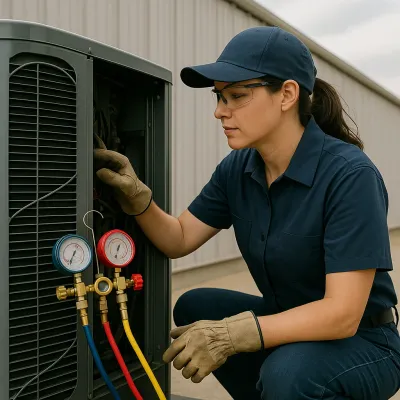 HVAC Contractor at work London